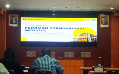 FEB UNDIP Strengthen Insights on Website Standardization to Support KPI Strategic Plans and Ranking Demands