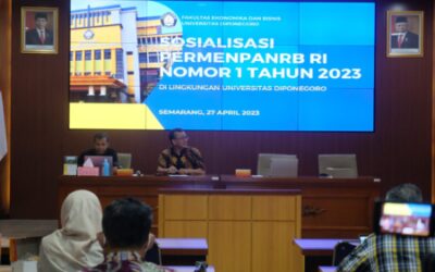 Menindaklanjuti dan Menerapkan PermenPAN RB  Nomor 1 tahun 2023 di Lingkungan FEB Undip