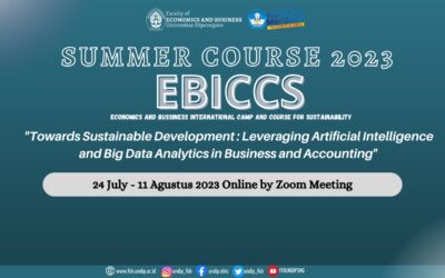 EBICCS 2023: FEB Undip Summer Course Program Towards Sustainable Development with AI and Big Data