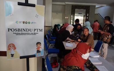 Posbindu PTM FEB UNDIP: Maintain Health with a Healthy Lifestyle!