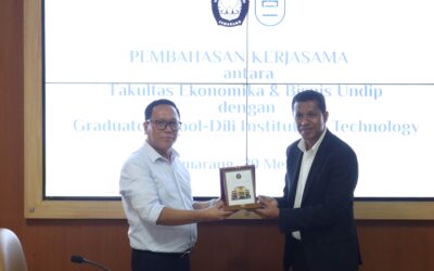 FEB Undip Jalin Kolaborasi dengan Dili Institute of Technology