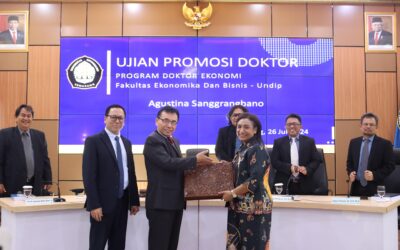 Putri Asli Papua Menjadi Lulusan ke-510 Program Doktor Ilmu Ekonomi di FEB Undip