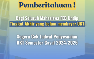 Informasi Terkait Jadwal Penyesuaian UKT Semester Gasal 2024/2025, Mahasiswa Akhir Wajib Simak!