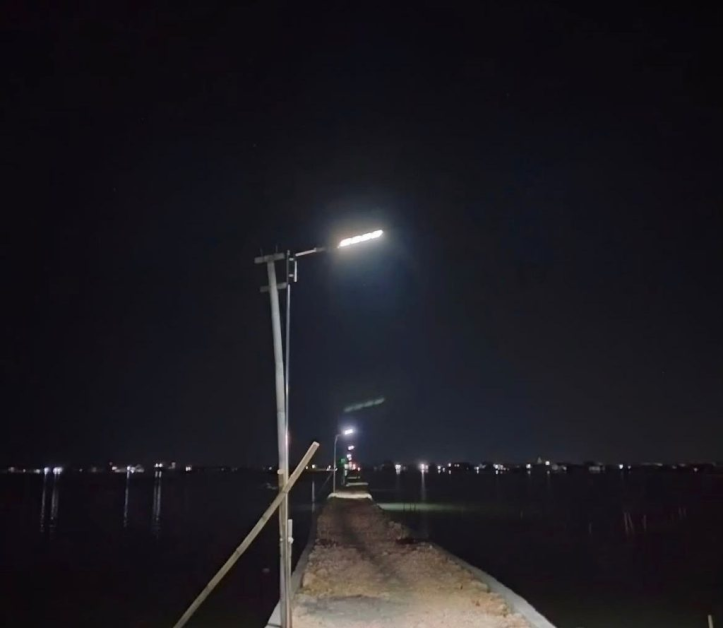 Lampu Solar Panel Berfungsi dengan baik